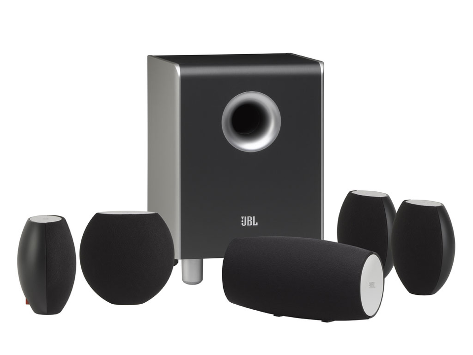 CINEMA SOUND CS 460 - Black - 5.1 CINEMASOUND SYS, SMALL SAT, 6 inch SUB (CINEMA SOUND CS60 SUB,CINEMA SOUND CS400 SAT) - Hero